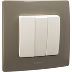 Рамка 1 пост светлая галька ETIKA Legrand