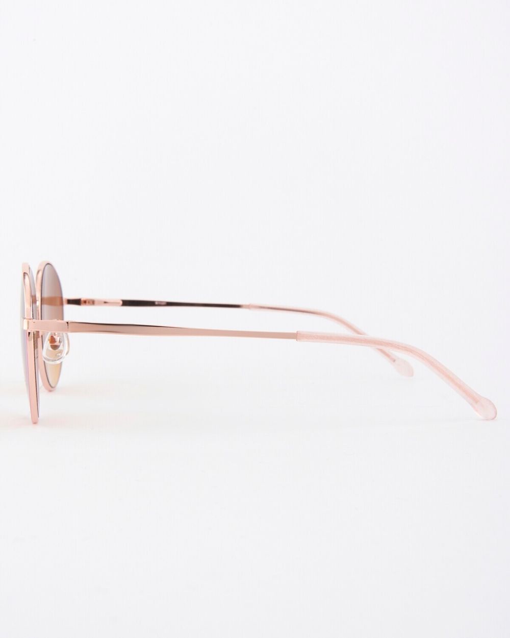 Очки солнцезащитные Spunky Round 2 Gold-Pink. gradient brown