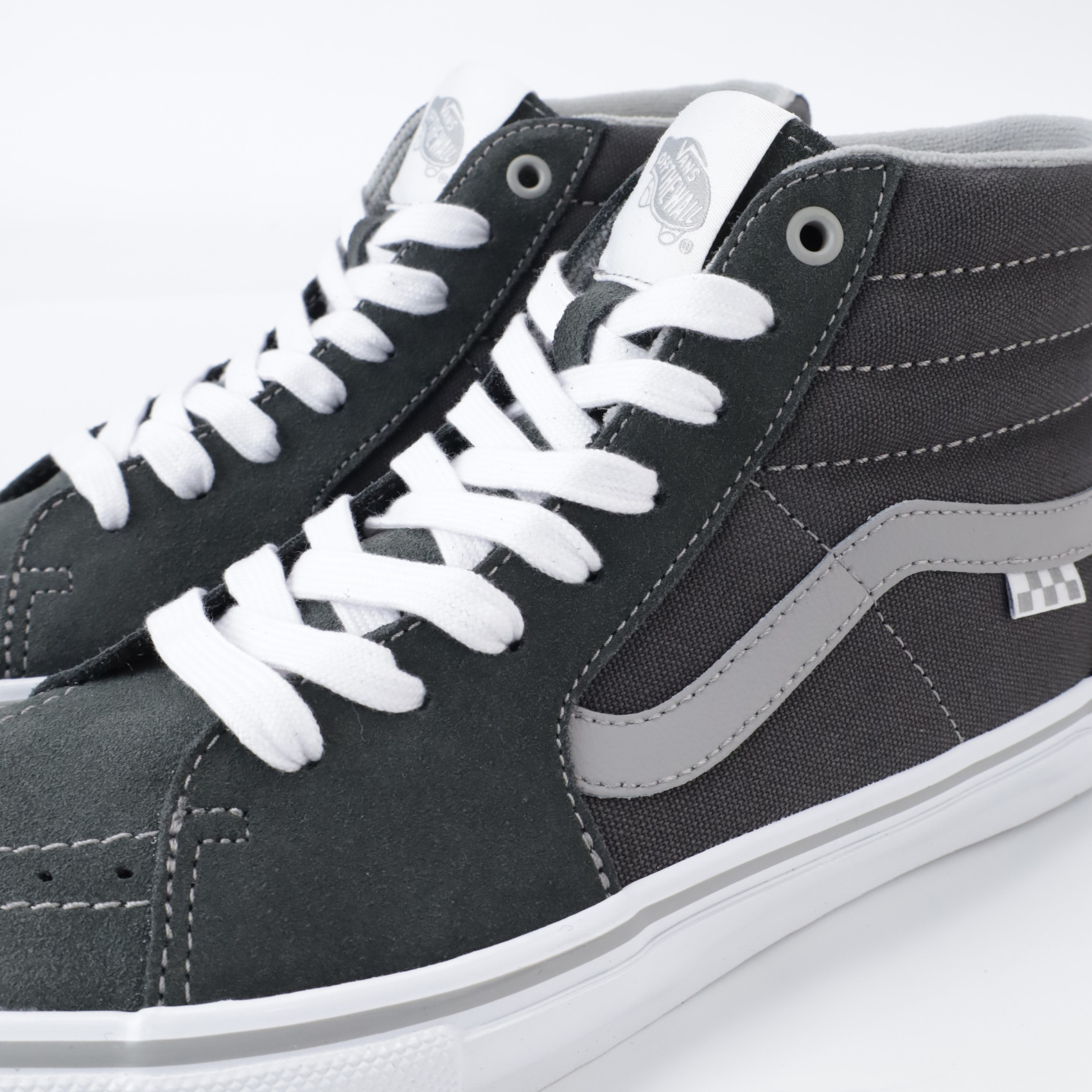 Vans Skate Sk8-Hi (dk.gry/wht) артикул:VN0A5FCCDGW - купить в магазине Дайс