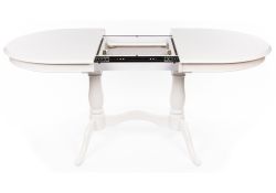 Стол раскладной EV Elva 120(159)х80х75 молочный