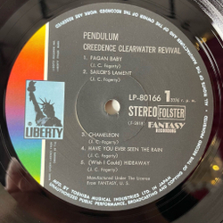 Винтажная виниловая пластинка LP Creedence Clearwater Revival C. C. R. Pendulum (Japan 1971) (Obi) Have You Ever Seen The Rain