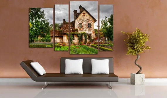 Модульная картина "Тихий уголок"