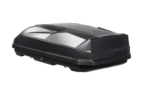 Автобокс на крышу автомобиля "Cybort Enzo Exclusive" 530 л (черный глянцевый) / ТюнАвто