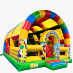 Коммерческий надувной батут «Страна Сафария» 10*6*6 м