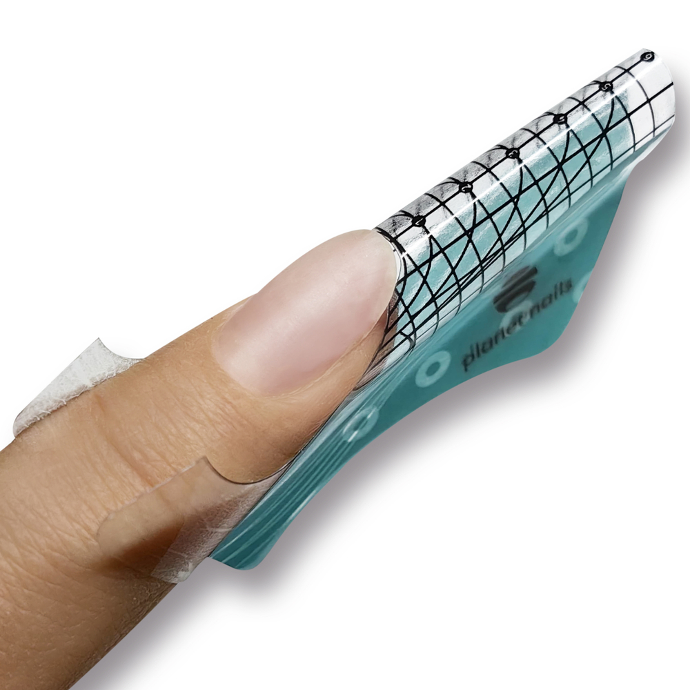 Planet Nails Формы для наращивания пластиковые, 200 шт