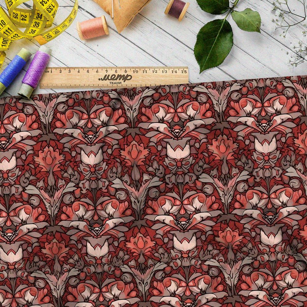Ткань премиум атлас забытые мечты