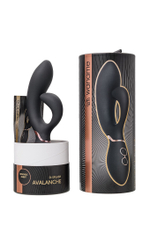 Вибратор-кролик WANAME Avalanche 20,5 см с «танцующим» стимулятором