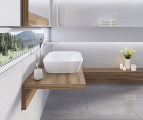 Накладной керамический умывальник Ceramic R