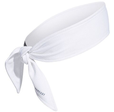 Теннисная бандана Adidas Tennis Aeroready Tieband (OSFM) - white/black