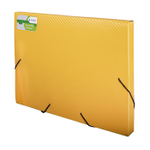 Папка на резинке Alingar, A4, 240х330х33 мм, 600 мкм, ассорти,текстура диагональ , "Caviar"