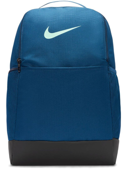 Рюкзак теннисный Nike Brasilia 9.5 Training Backpack - valerian blue/black/green glow