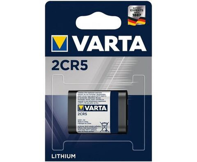 Элемент питания Varta 06203.301.401 Professional Lithium 2CR5 Photo BL1 - блистер 1шт.