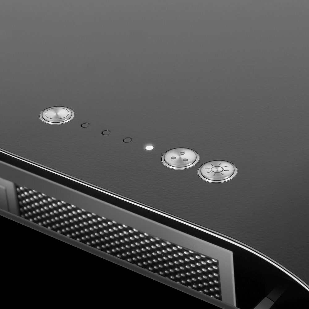 Кухонная вытяжка MAUNFELD GUNA 60 чёрный антрацит с розовым золотом