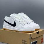 Кроссовки NikeDunkSB White Gum #58 (бел.)
