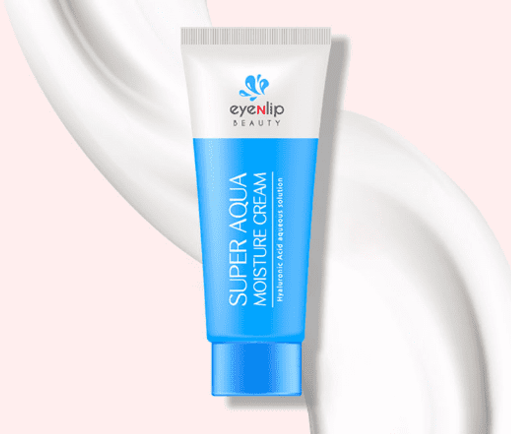 Крем для лица увлажняющий с гиалуроновой кислотой Eyenlip Super Aqua Moisture Cream, 45 мл.