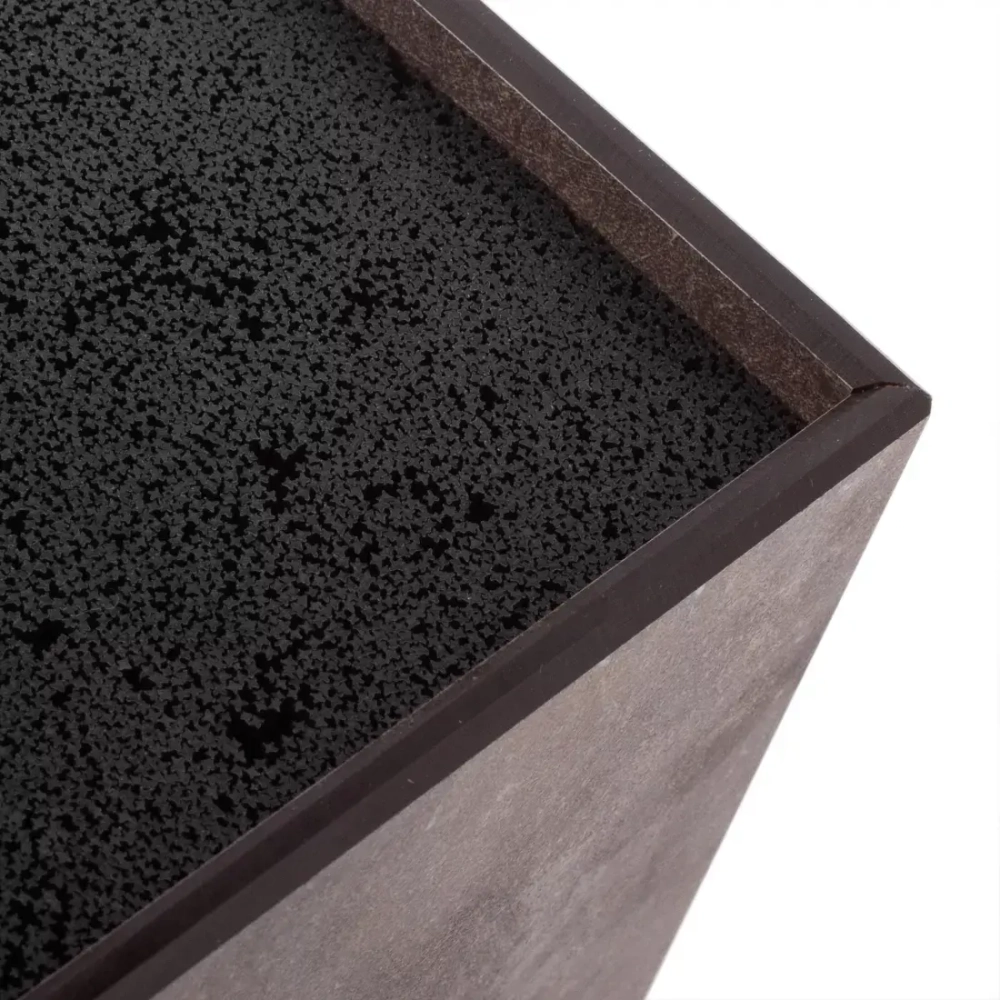 Подставка для кухонных ножей универсальная 11x11x24см ComposeEat мрамор темный