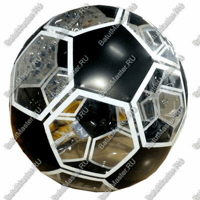 Аттракцион Водный шар ПВХ «Футбольный мяч» 2*2*2 м