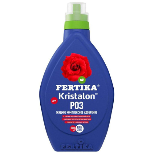 МИКРОУДОБРЕНИЕ ЖИДКИЙ КРИСТАЛОН ДЛЯ РОЗ 500МЛ
