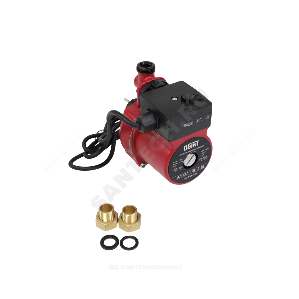Насос повысительный OG 15/9-160 PN10 1х220В/50 Гц Ogint
