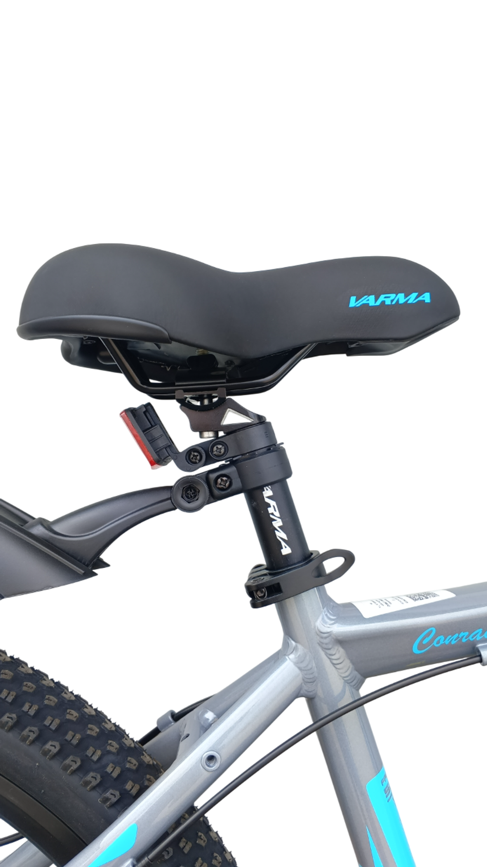 Велосипед 26" VARMA CONRAD H63DA серо-синий, рама 16, 7ск. ал.