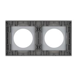 Рамка стеклянная FRM-GLARE-GC-2-GR (Arlight, -) 043837