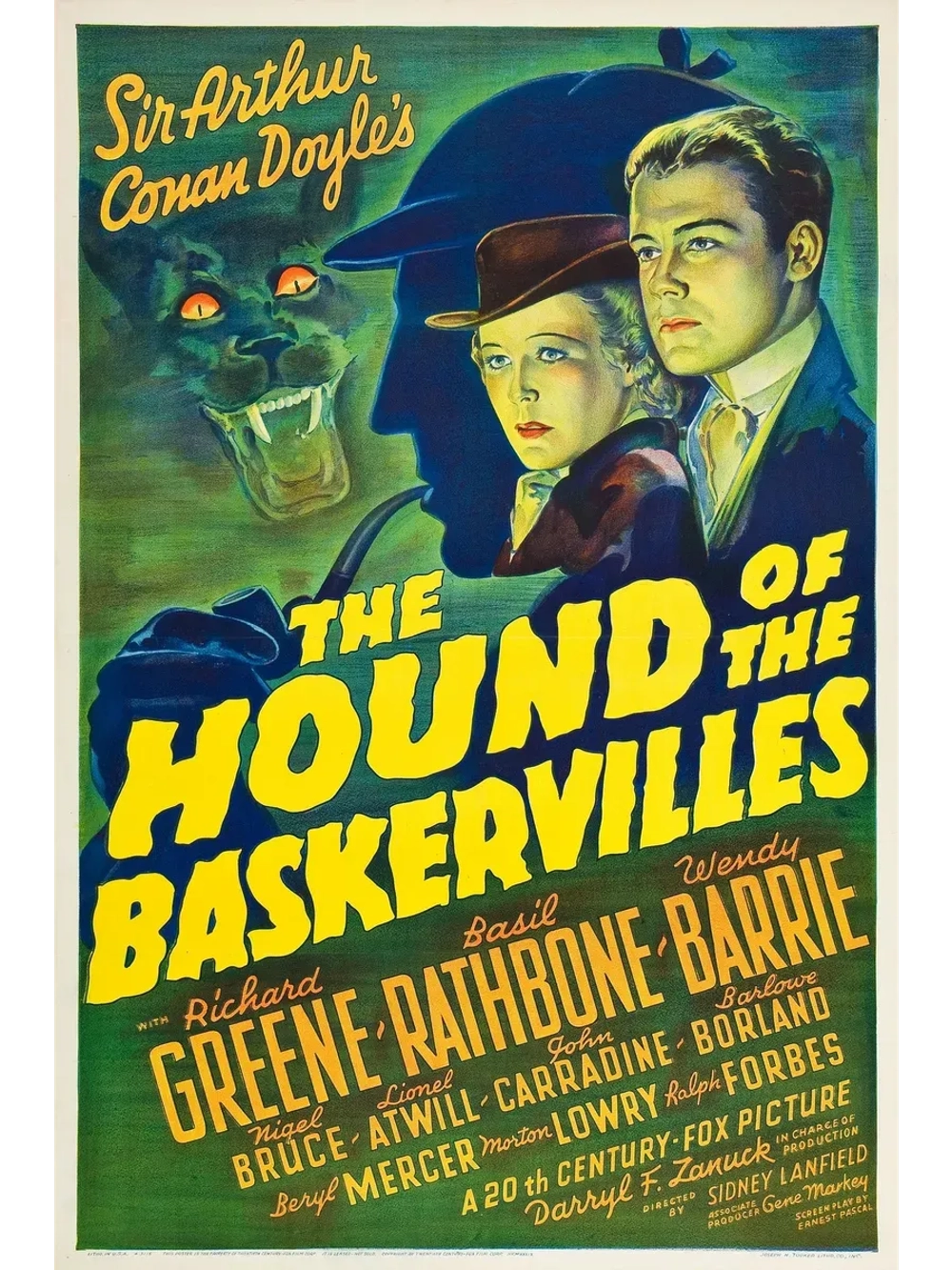 Шерлок Холмс: Собака Баскервилей (1939) (КИНО USB)