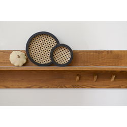 Поднос 23см Bergenson Bjorn Woodnes черный