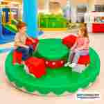 Детский аттракцион 4kids Карусель «Клубничка» c электроприводом