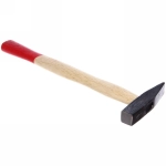 Молоток с деревянной рукояткой 300 г