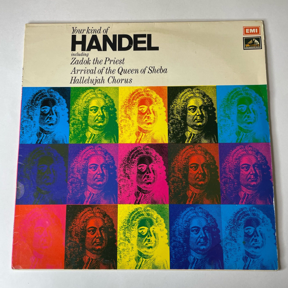 Винтажная виниловая пластинка LP Handel Гендель, Иегуди Менухин Yehudi Menuhin, The Ambrosian Singers Your Kind Of Handel (Англия 1975)