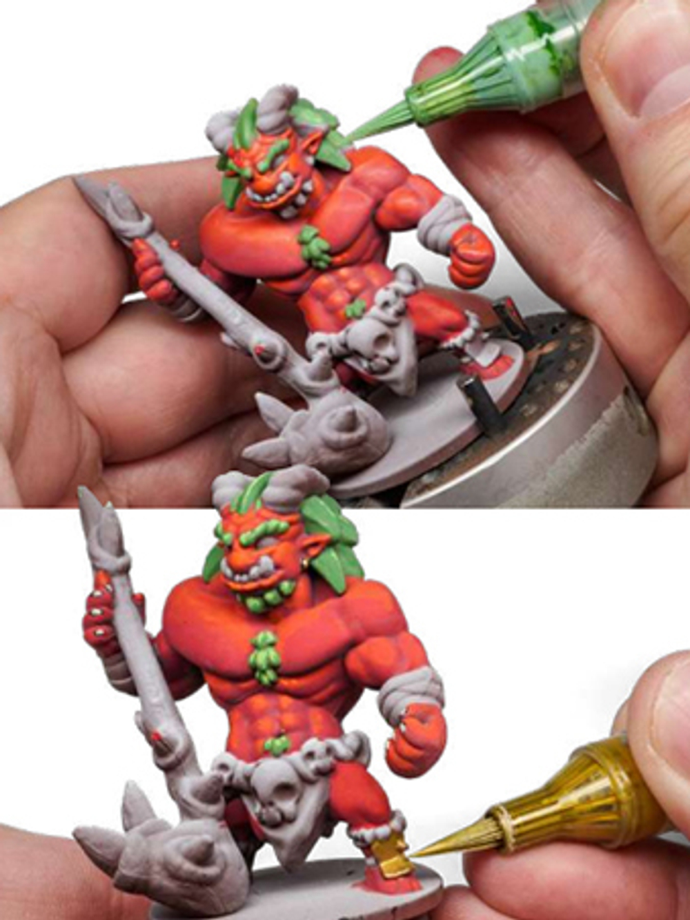 Акриловый маркер с кистью AK Playmarkers Light Green