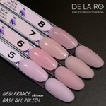 Delaro Base New France shimmer 08 (средняя вязкость) - 12ml