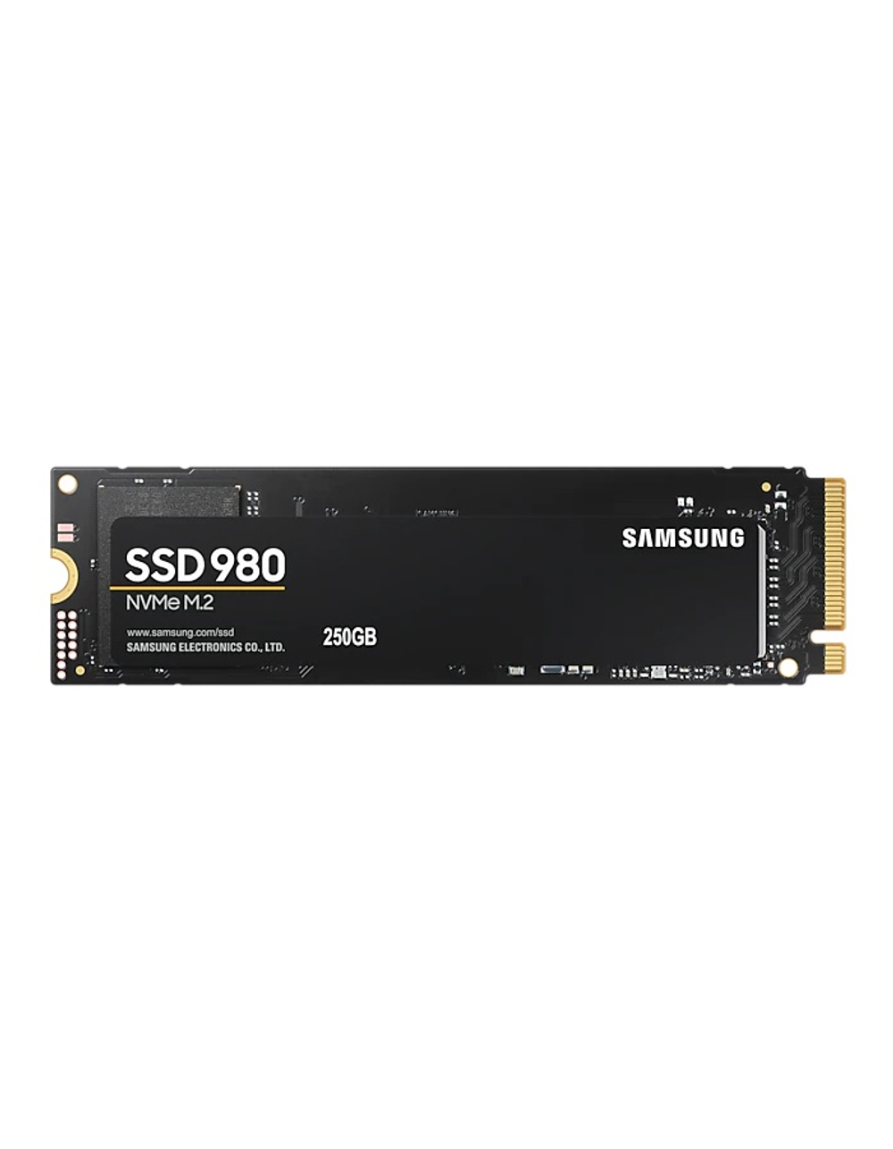 Твердотельный накопитель SSD M.2 (PCI-E NVMe) 250Gb Samsung 980 (R2900/W1300MB/s) (MZ-V8V250BW) 1year