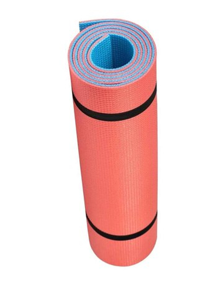 Коврик туристический Prival Camping 16, красно-синий (С чехлом для переноски)