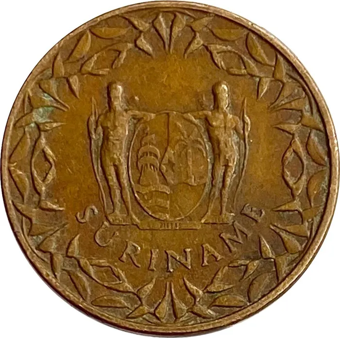 1 цент 1966 Суринам XF