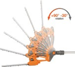 Ножницы-кусторез аккумуляторные DAEWOO DAHT 2521Li FULL SET с акб и зу