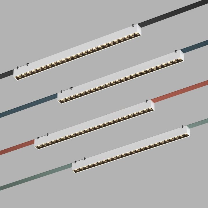 Трековый светильник Denkirs Belty Grill DK5573-WB