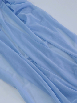 Сетка эластичная голубая метражом (Турция)