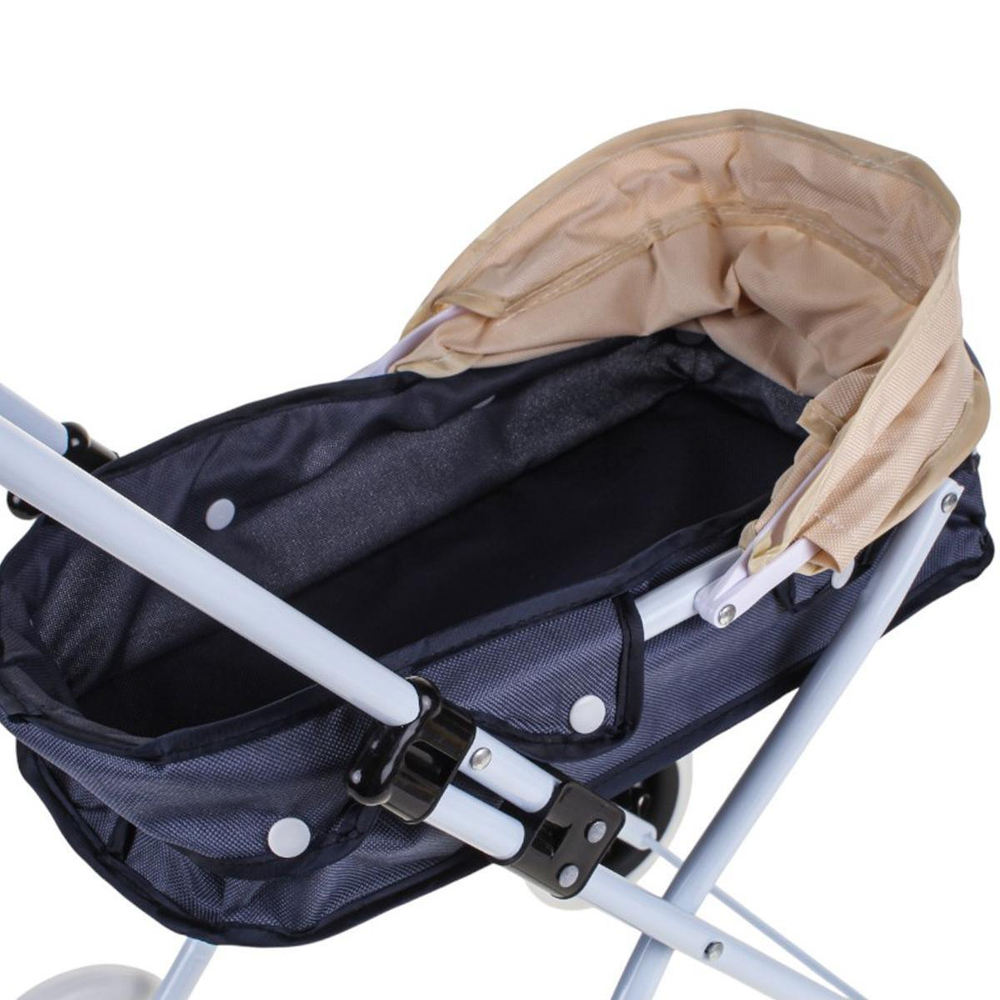 Коляска для куклы лежачая, пакет 918D-12