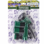 Набор для полива (распылитель-пистолет 4 режима,2 соединителя,адаптер на 1/2») ДоброСад