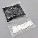 Набор для творчества «ЧУДО-МИШКА», цвет черный, ушко и носик белые, 22*10см (коробка)