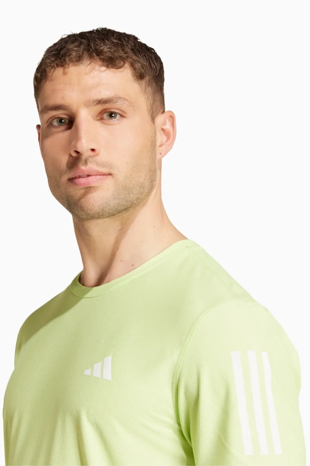 Футболка adidas Own The Run - зеленый