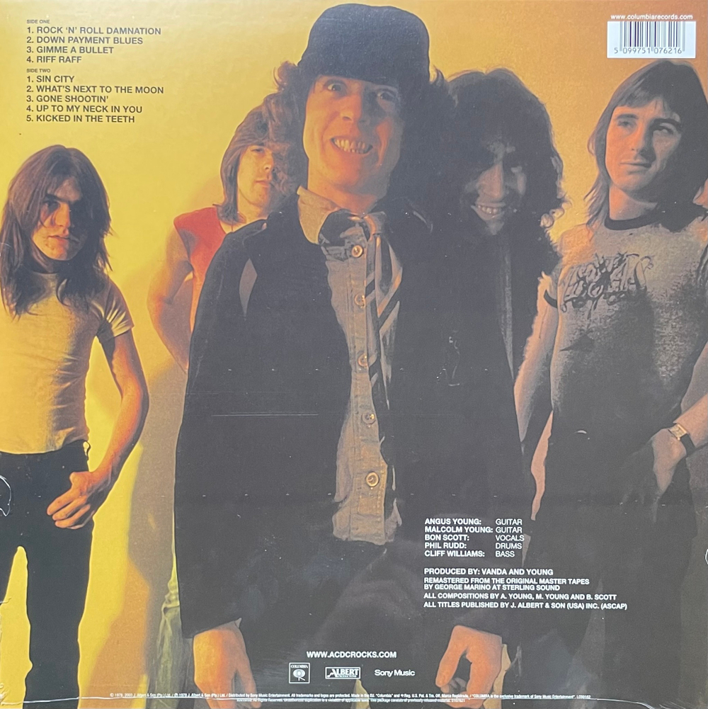 AC/DC ‎– Powerage (Европа 2009г.)