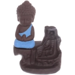 Подставка под стелющиеся благовония «Будда» цвет голубой 12*9см DLX-Bd