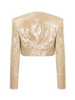 Жакет короткий пайетки