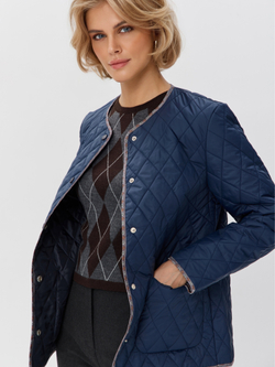 Куртка-жакет стеганая шанель на кнопках