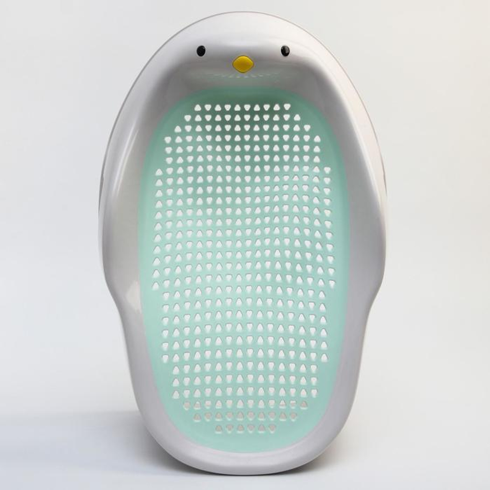 6895052 Горка для купания, цвет белый/зеленый