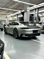 Заднее антикрыло с крышкой двигателя в стиле GT3 для PORSCHE 911 992.1 CARRERA 2019–2024