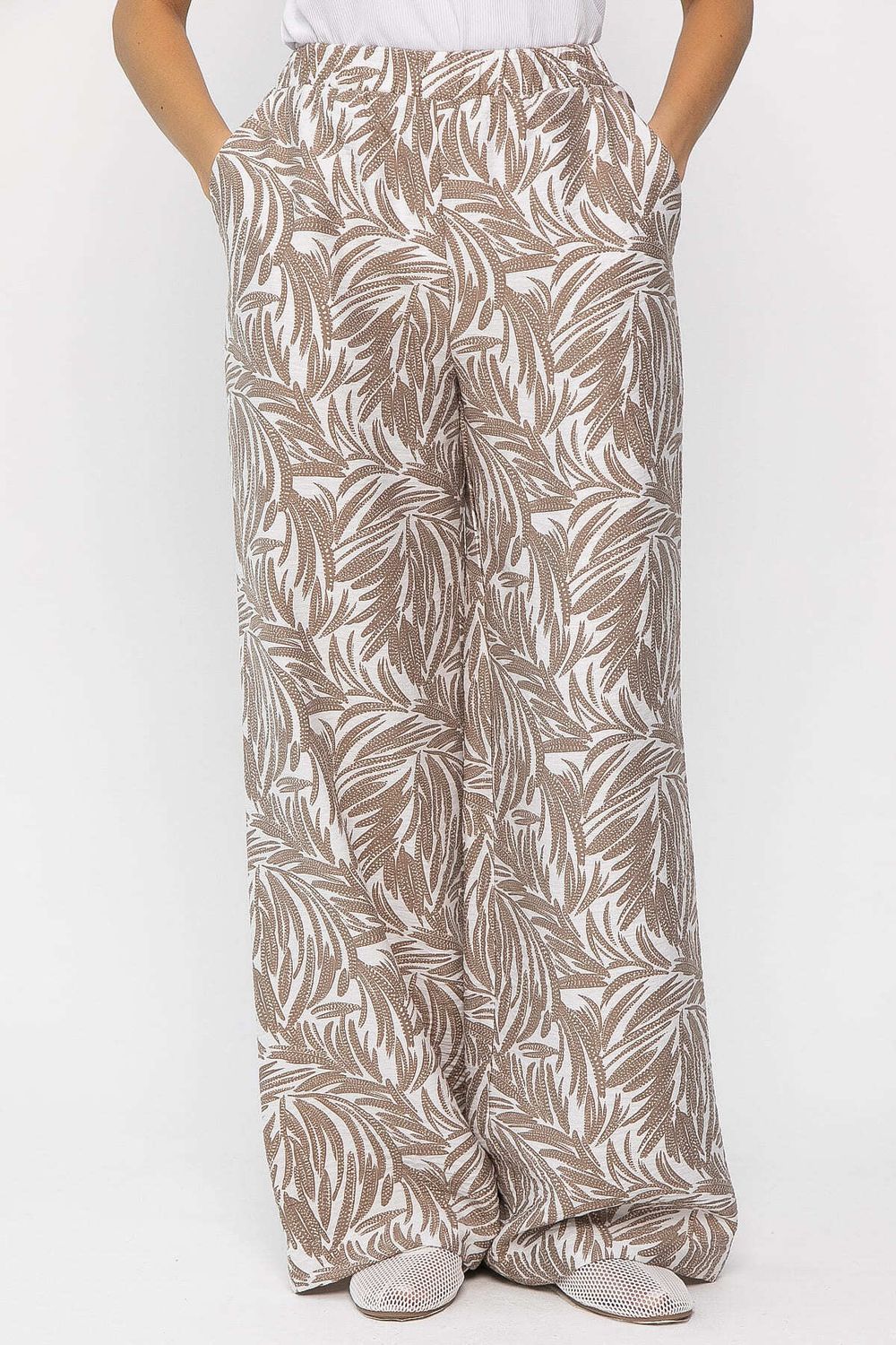 Брюки Калейдоскоп (бежевые) Б13604-30М LT Collection