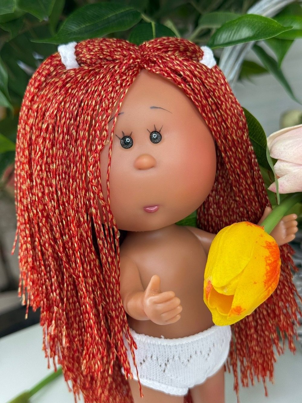 Кукла Nines виниловая 23см Little Mia Latina без одежды (3199WL8A2)